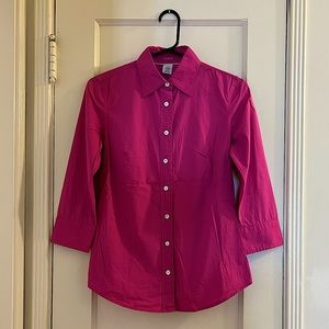 J Crew Dress Shirt in Fuchsia (size XS)